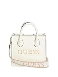 GUESS Factory Women's Irvington Mini Tote Cream Crossbody
