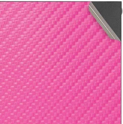 Skinit Decal Gaming Skin Compatible with Xbox Series X Digital Edition Console - Pink Carbon Fiber Specialty Texture Material Design