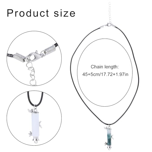 Collier segment élégant pendentif ajustable, chaîne de clavicule femme - 4