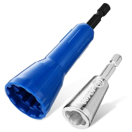 COLLBATH Outil de Torsion de Fil pour Perceuse Électrique Lot de 2 Connecteurs Métalliques Outil Manuel pour Câbles Électriques Compatible Perceuses Torsion Uniforme Accessoires