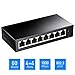 Produktbild Cudy GS1008P 8-Port Gigabit PoE+ Switch 60W, 4 Gigabit PoE+ Ports, 60 Watt, 10/100/1000Mbit/s Ethernet-Ports, 802.3af/802.3at, Desktop- und Wandmontage, Plug-and-Play, Metallgehäuse
