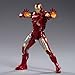 LEBOO ZD 7 Inch Iron Hero Man MK7, 1/10 Scale Action Figure, Movice Style, Exquisite Painting with Full-Accessories