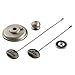 Kichler 337006BSS Accessory Finial Kit, Brushed Stainless Steel