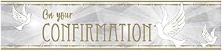 Amscan 9904537 Confirmation Dove Foil Banner 2.7m-1 Pc