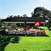 Quictent 10x20ft Pop up Canopy Tent Party Tent Outdoor Event Gazebo Waterproof with Roller Bag and 6 Sidewalls