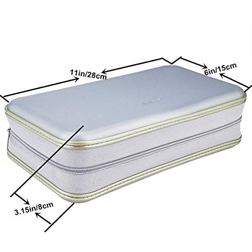 Carteira para CD DVD, Wismart com capacidade de 96 graus, resistente, para armazenamento de DVD, cap