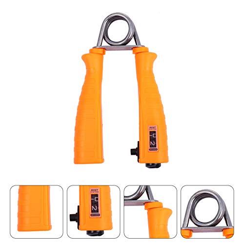 Esportble – Exercitador manual de mão fortalecedor de aperto de mão resistente com mola para aperto