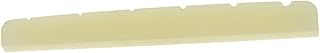 KAISH 42mm Unbleached Pure Bone Nut Guitar Slotted Bone Nut for Strat Tele 42x3.5mm