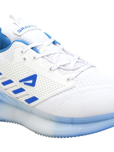 Image of Impakto Gravity Running Shoes for Men | Lightweight & Breathable Sports Shoes | Soft Cushioned Insole | Anti Skid EVA Sole | Laceup Shoes for Jogging, Walking, Gym & Casual Outings