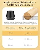Zoom IMG-1 vabneer 16 pezzi tappi sedie
