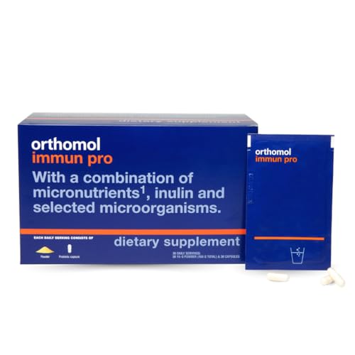 Orthomol Immun Pro Immune & Gut Health Powder & Capsules, 30-Day Supply