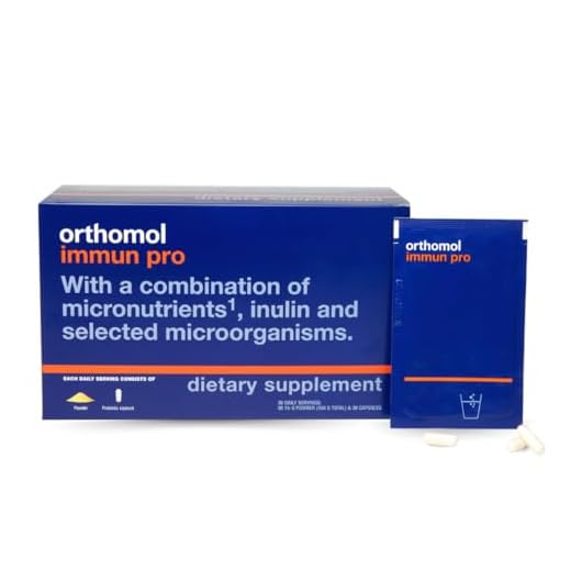 Orthomol Immun Pro, Immune Support Supplement, 30-Day Supply, Vitamins A, B, C, D, E, Zinc, Iodine