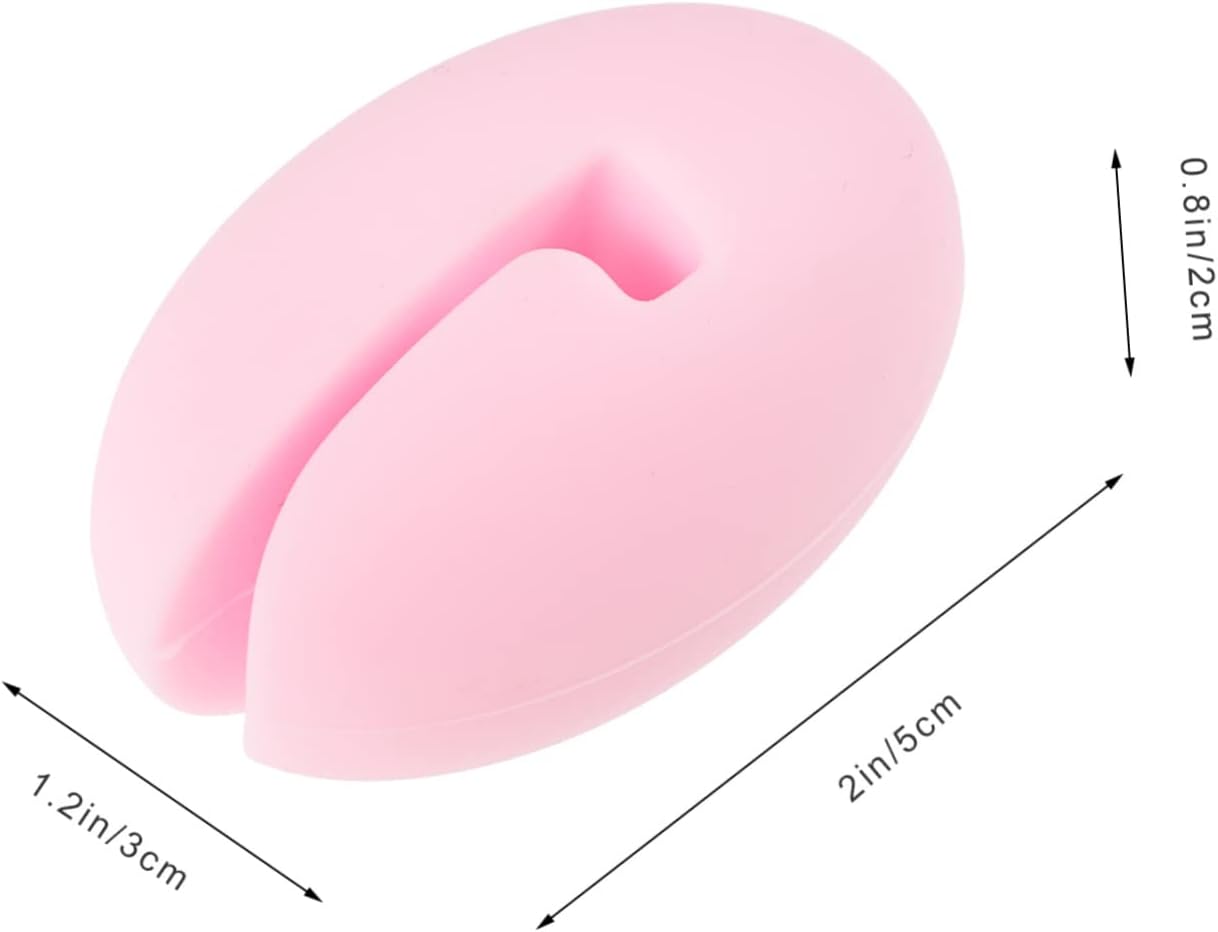 Silicone Thermometer Clip Holder for Candy Making, Pink