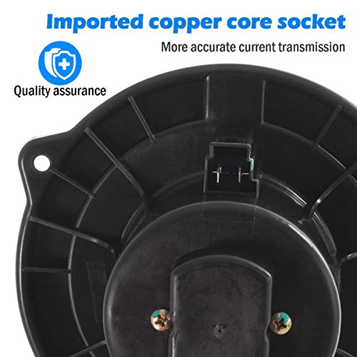 AUTEX Front HVAC Blower Motor Assembly Heater Blower Motor with Fan Cage 700012 - Thumbnail 5