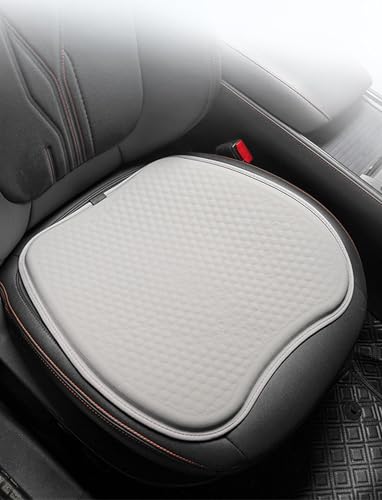 ZhBFJtBD Cojín de Gel para Asiento de Coche para Mercedes Benz GLC 300e 300de 400d Transpirable Antideslizante Diseño de Panal Almohadilla Refrigerante Accesorios Gray Style