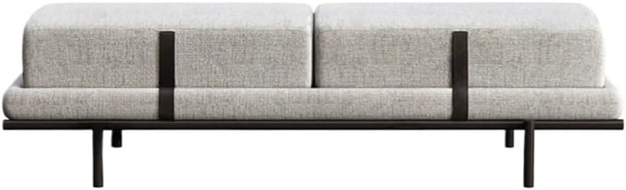 End Stool Nordic Light Luxury Bed End Stool Modern Fabric Sofa Bench Living Room Bench Entrance Shoe Changing Stool Long Bench(Large)