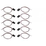 Whychstore IR-Bremslicht-Sensor-Modul, 3 mm fotoelektrischer Schalter für Arduino Robotics Zählung, 5er-Pack, 3–5 V DC, Hochgeschwindigkeitserkennung