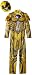Disguise Power Ranger Movie Deluxe Costume, Yellow, Medium (7-8)