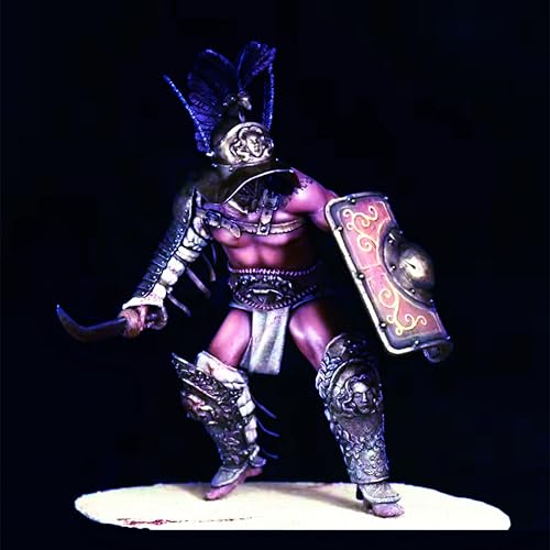 Guerrier européen antique en résine 1/24 figurine de collection à peindre
