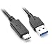 Produktbild JSER Datenkabel, USB-C USB 3.1 Typ C Stecker auf Standard Typ A Stecker, für Nokia N1 Tablet & Telefon & Macbook & Festplatte, 30 cm