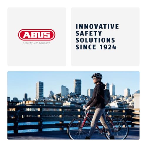 ABUS Urban Helmet HUD-Y - with magnetic, rechargeable LED rear light & magnetic fastener - Cool bike helmet for everyday use - for men and women - Image 8