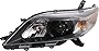 Evan Fischer Headlight Assembly Compatible with 2011-2014 Toyota Sienna Halogen SE Model Driver Side