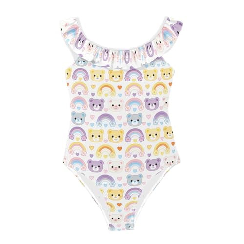 Traje de baño para niñas de secado rápido Yoogain ropa de baño infantil elástica de verano