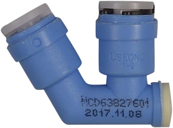 Refrigerator Connector Tube MCD63827601, Blue, Fits Most Top Brand Refrigerators, Easy to Install