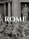  ROME - A decorative Book: Stacks beautifully on Coffee tables, End Tables and Bookshelves