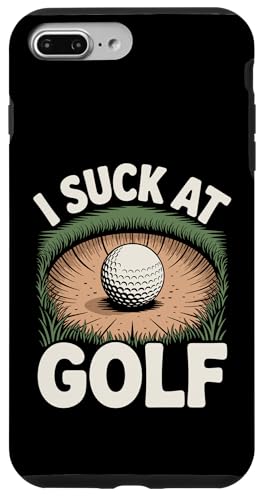 I Suck At Golf Joke ʔSt s Ȓj St X}zP[X iPhone 7 Plus/8 Plus p