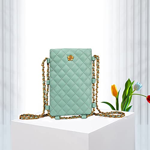 Image of Montana West Quilted Small Crossbody Bags for Women Trendy Cell Phone Purse