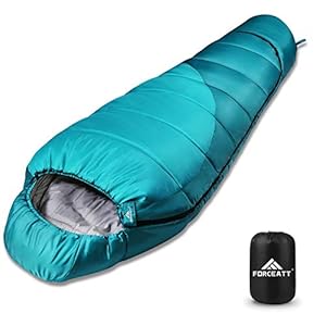 Forceatt Mumienschlafsack 3-4 Jahreszeiten Winterschlafsack