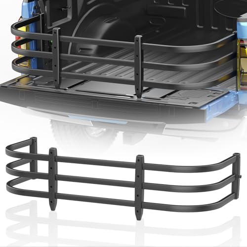 Truck Bed Extender, Aluminum Retractable Tailgate Extender,Universal Bed Extension Fits