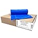 Ultrasac Heavy Duty 55 Gallon Blue Trash Bags - (Value 50 Pack) - 1.5 MIL equivalent Industrial Strength Plastic 37