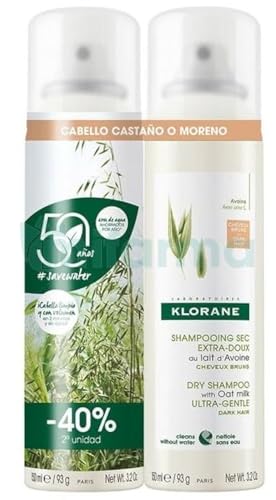 A LA LECHE DE AVENA CHAMPÃš CABELLOS CASTAÃ‘OS/MORENOS LOTE 2 pz