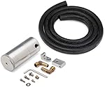 BlackPath - Fits Challenger + Charger + Dart + Neon + Caliber + Avenger + Durango + Magnum + Ram + 300 + Grand Cherokee PCV Oil Separator Catch Can Dodge + Chrysler + Jeep (Silver) T6 Billet