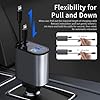 Retractable Car Charger, 4 in 1 Fast Charging 69W, Cigarette Lighter Adapter 2 Retractable iPhone Cables and USB Car Charger,Compatible with iPhone 14/13/12/11,Galaxy,Pixel #3