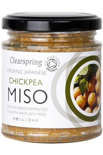 Clearspring Miso orgánico de garbanzos japoneses (sin pasteurizar)
