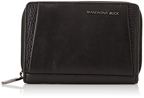 Preisvergleich Produktbild Mandarina Duck Damen Athena Geldbörsen, Schwarz (Black), 10x21x28.5 cm