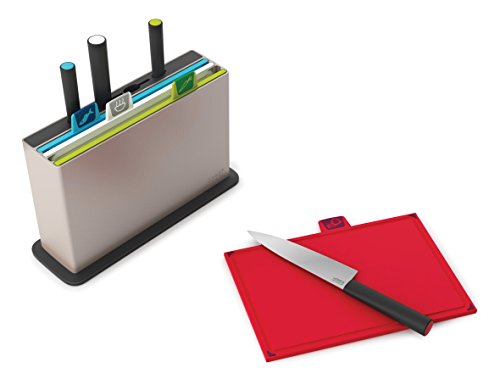 Joseph Joseph Index Hakken Bord Set met Messen, Zilveren - Image 6