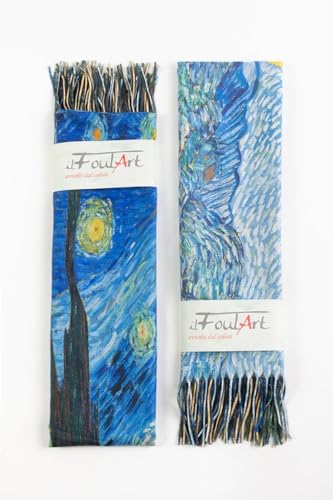 Châle pashmina Van Gogh contre le froid de mi-saison