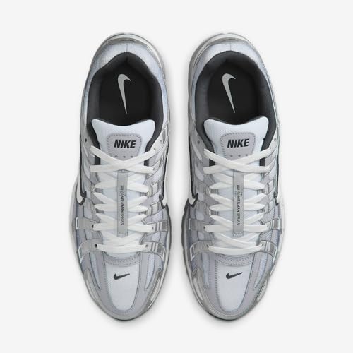 Silver & White Nike P-6000 with Wolf Grey Accents4