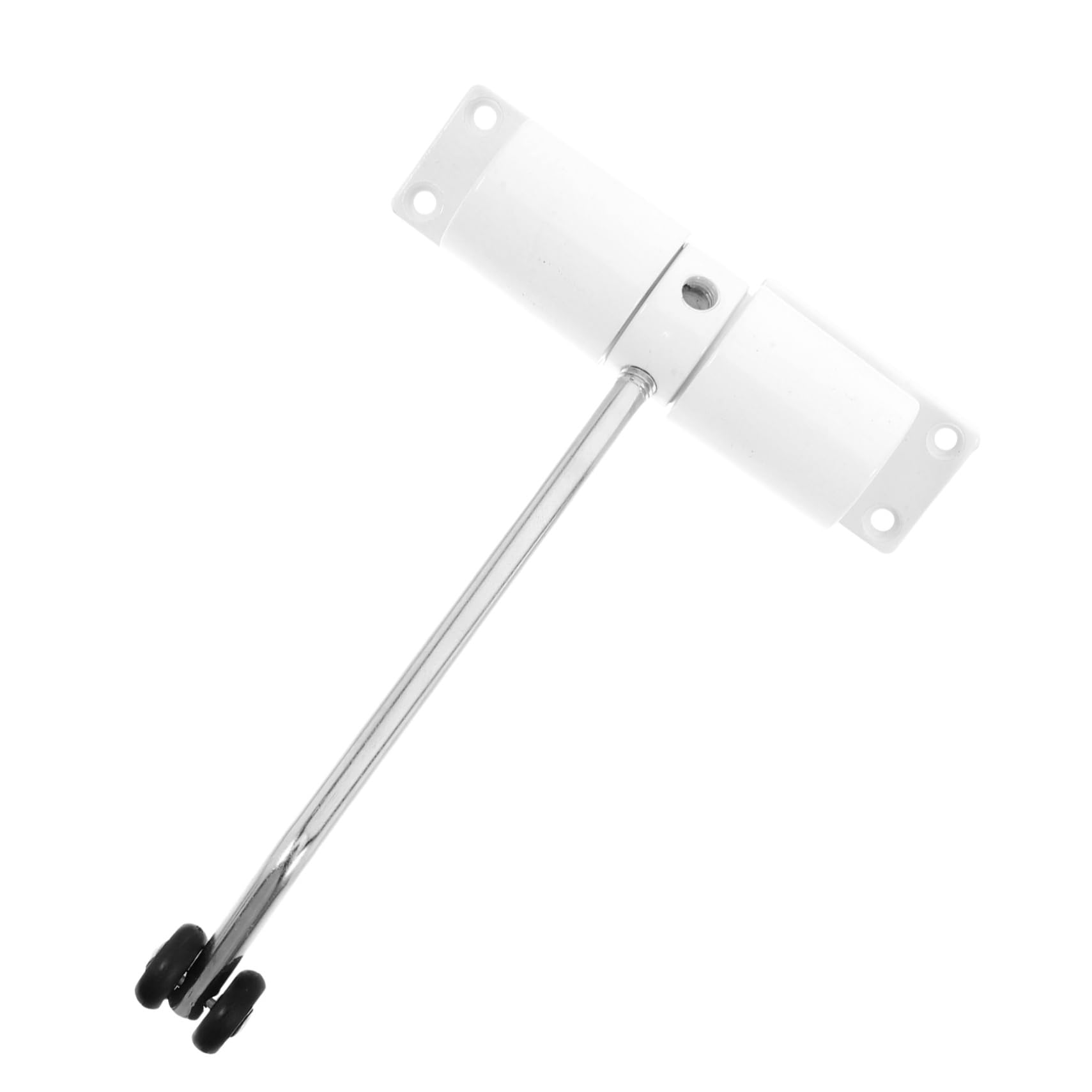 Cierrapuertas automático con resorte ajustable y amortiguador resistente