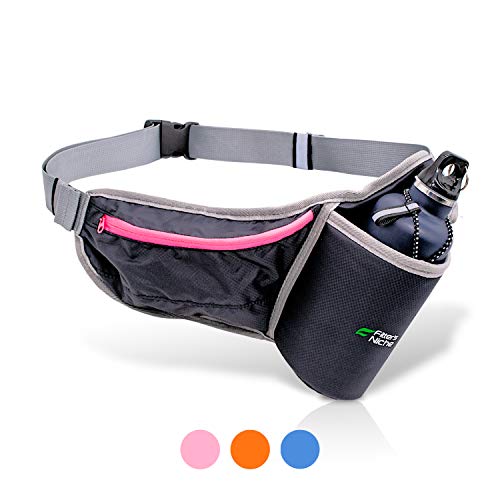 Hydration Waist Fanny Pack Water Bottle Holster Holder Running Belt for Men Women