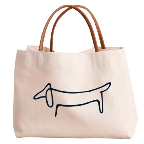 LXconsuss Dachshund Gifts Tote Bag Weiner Dog Lovers Purse