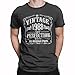 Vintage 1988 Birthday Shirt, 30th Bday, Daddy Gift, Black, Large