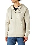 Under Armour Rival Parte Superior del Calentamiento, Hombre, Verde (Khaki Base/Black 289), M