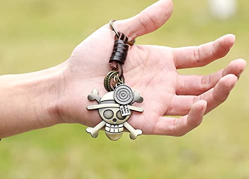 Op Wallet For Men Straw Hat Luffy Anime Wallet Faux Leather Slim Wallet Short Bifold Brown, Brown-1 #TOP2