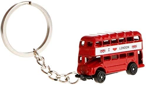 Die Cast Metal London City Assorted Keyrings, London Bus, London Guard,Silver Big Ben, Gold Big Ben, London Black Taxi - Image 5