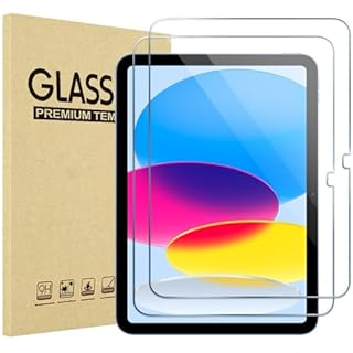 ProCase 2 Pcs Screen Protector for iPad A16 2025 11th Generation 11 Inch/iPad 10th 2022 10.9 Inch, Tempered Glass Film Guard -Clear